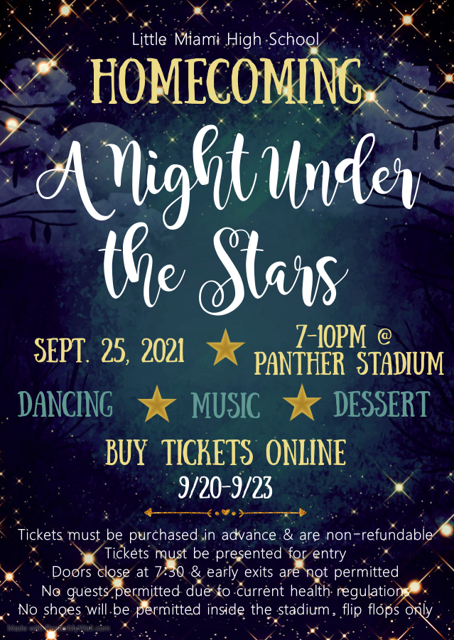 homecoming dance flyer